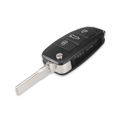 Audi 3Btn Flip Key Shell Cover for -2013 - 3