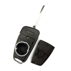 Audi 3Btn MQB Flip Key Shell 2013+ - 2