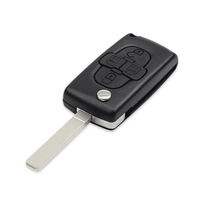 Citroen C8 4Btn Remote Flip Key PCF7941 434MHz ASK - 2