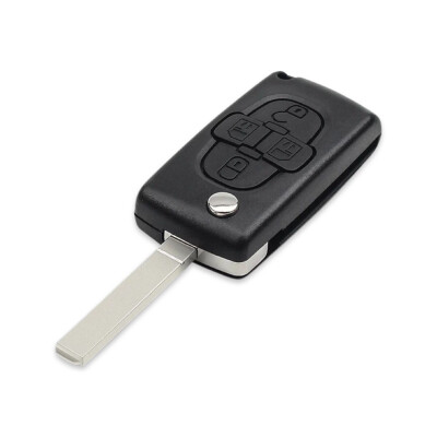 Citroen Picasso 4Btn Flip Key Shell - 3