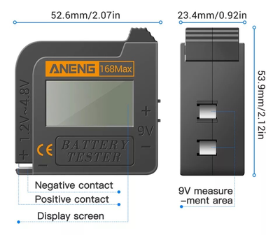 Digital Lithium Battery Capacity Tester - 4