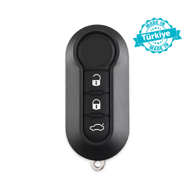 Fiat 500 Punto Evo Remote Key 433MHz Delphi PCF7946 Made in Türkiye A+ Quality - 1