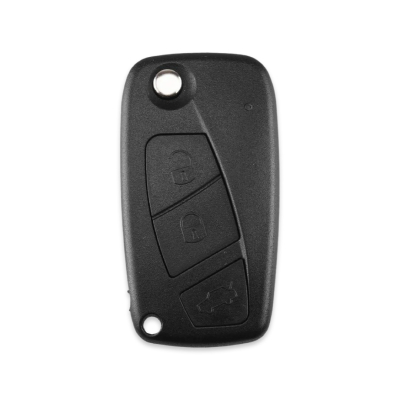 Fiat Panda Remote Key 433MHz ID46 Black - 1