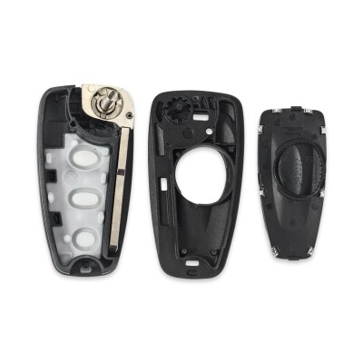 Ford C-Max Focus Custom 3Btn Flip Key Shell - 2