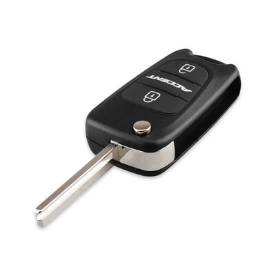 Hyundai Accent Blue 2Btn Flip Remote Key 434MHz ID46 (SuperChip) - 3