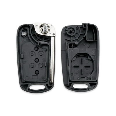 Hyundai i-series Accent 3Btn Flip Key Shell - 3