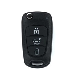 OEM Hyundai 3Btn Flip Remote Key 433MHz OKA-185T - 1