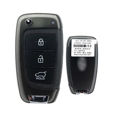OEM Hyundai i30 3Bt Flip Remote Key 2018+ 95430-G3200 - 1