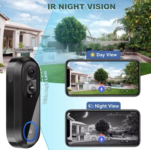 iDragon KM21 Doorbell Waterproof 5G-2.4G WiFi HD 1080P - 4