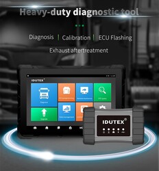 IDUTEX TS910 PRO Truck Diagnostic Tool (Free Shipping) - 7