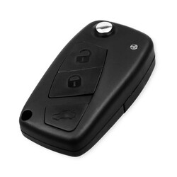 Iveco 3 Buttons Flip Key Shell with back cover - 2