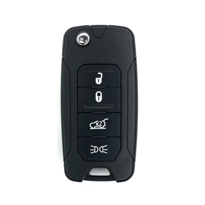 Jeep Renegade 4Btn Flip Remote Key MQB 433MHz - 1