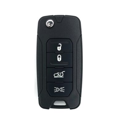 Jeep Renegade Compass 4Btn Flip Remote Key Shell - 1