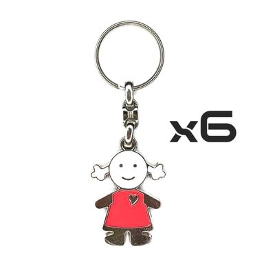 Key Rings Model-15 6PCS - 1