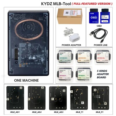 KYDZ 5M MLB Tool Key Programmer with KYDZ OBD Bluetooth Adapter with 3 TOKEN - 1