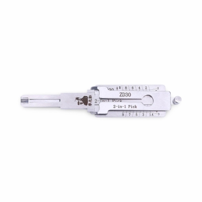 Original Lishi ZD30 2in1 Decoder and Pickup Tool for Ducati Vertical Milling Motorcycle - 2