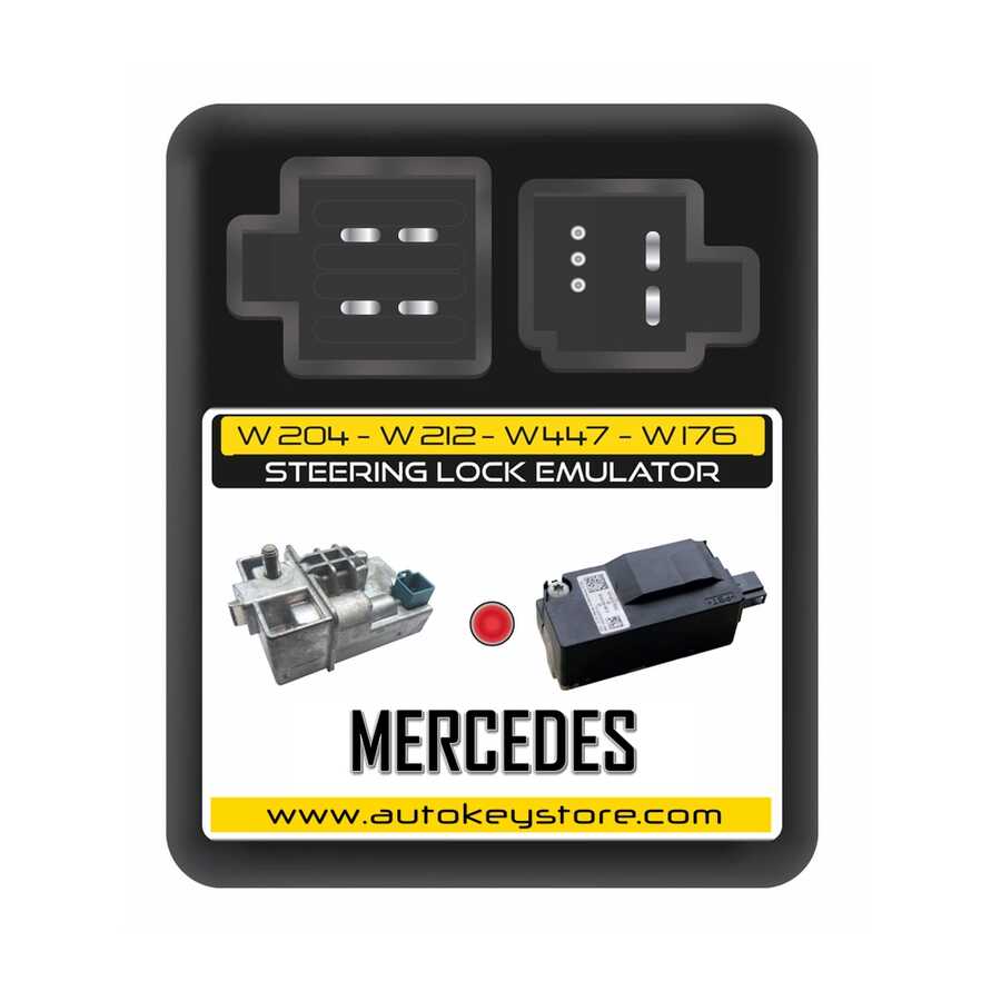 Mercedes Steering Lock ESL ELV EIS Programming Service Emulator W204 W207  W212