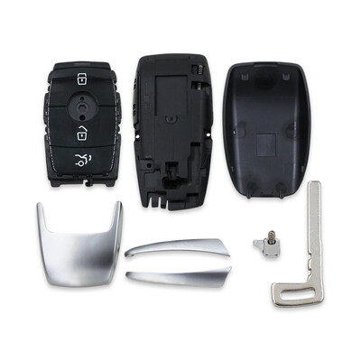 Mercedes Benz E Class W213 2018+ Smart Key Cover Black - 3