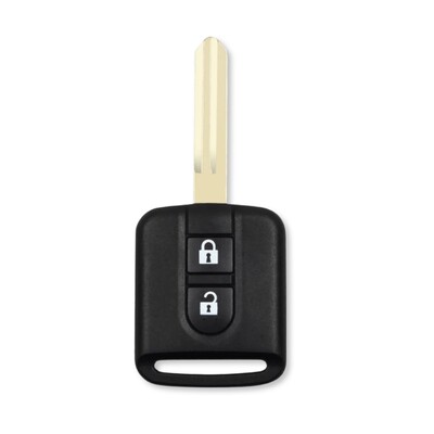 Nissan Micra Note Qashqai 2Btn Remote Key 433MHz ID46 - 1