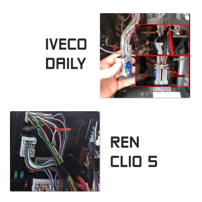 OBDII CAN Bypass Internal CAN connection to the BCM Cable Set for ALL Devices - 3