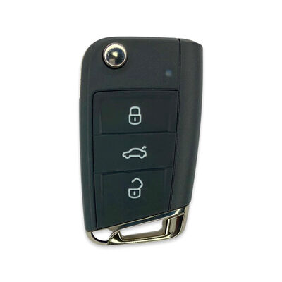 OEM Volkswagen Keyless Go Flip Key 5C NCF29A 434MHz 5G6959752DD - 1