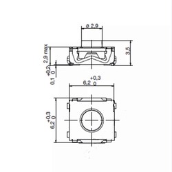 Original 4 Legs Switch (Ren, Opel, Wolkswagen) 10PCs - 2