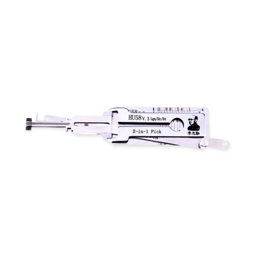 Original Lishi HU58 V.3 2in1 Decoder & Pick Tool for BMW - 2