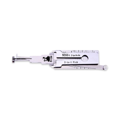 Original Lishi NE66 V.3 2in1 Decoder & Pick Tool for Volvo - 2