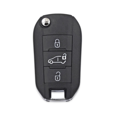 Peugeot Expert Rifter 3Btn Flip Key Shell - 1