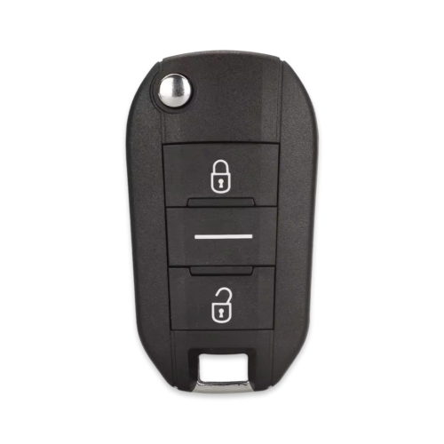 Peugeot Rifter 208 308 2Btn Flip Key Shell - 1