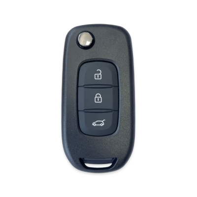 Ren Clio5 Traffic Duster Taliant 3Btn Flip Key Shell - 1