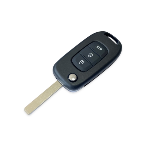 Ren Clio5 Traffic Duster Taliant 3Btn Flip Key Shell - 3