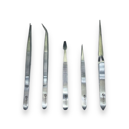 Tweezer Set of 5Pcs NoN-Magnetic - 1