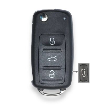 Volkswagen Caravelle 3+1Btn UDS Key Shell - 1