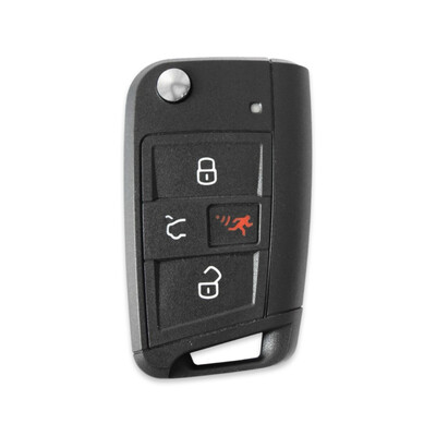 Volkswagen Golf 7 Tiguan 3+1 Keyless Proximity Key 434MHz - 1