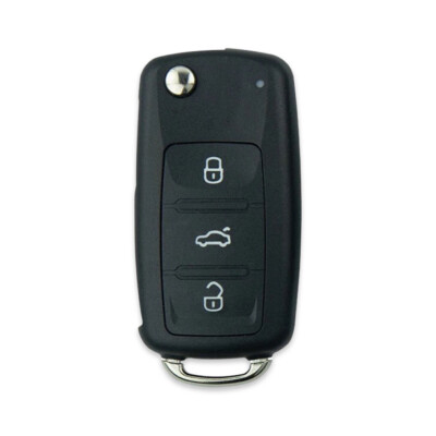 Volkswagen MQB Megamos AES Keyless Key 434MHz 5K0837202BR - 1