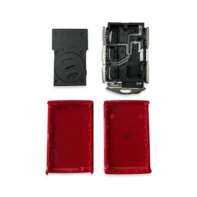 Volvo S90 S60 XC60 XC90 3Btn Smart Key Shell (Red) - 3