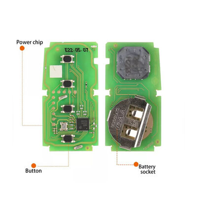 Xhorse XSTO01EN XM38 Smart Key Fob for Toyota 4D 8A 4A Chip Support - 2